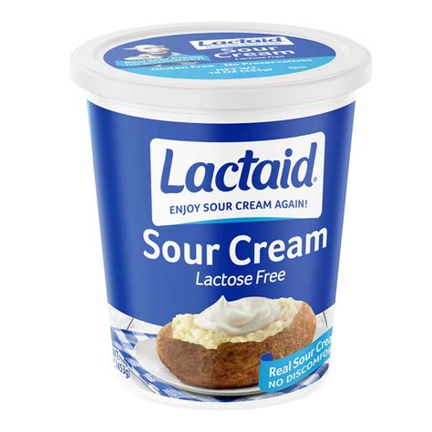 Lactaid Sour Cream logo