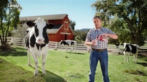 Lactaid TV Spot, 'Real Cow' featuring Brent Anderson