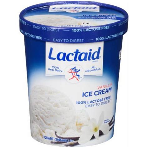 Lactaid Vanilla Ice Cream logo