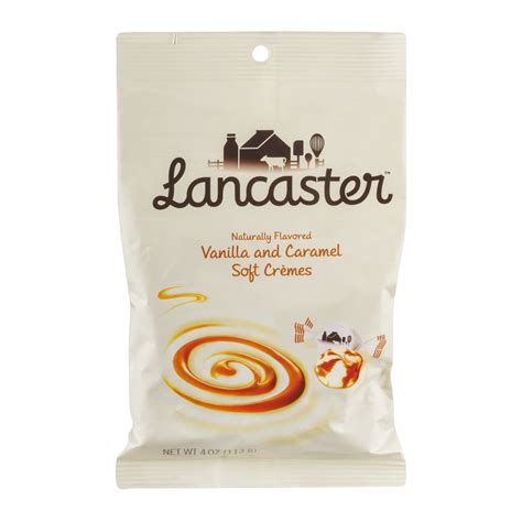Lancaster Candy Vanilla and Caramel Soft Cremes logo