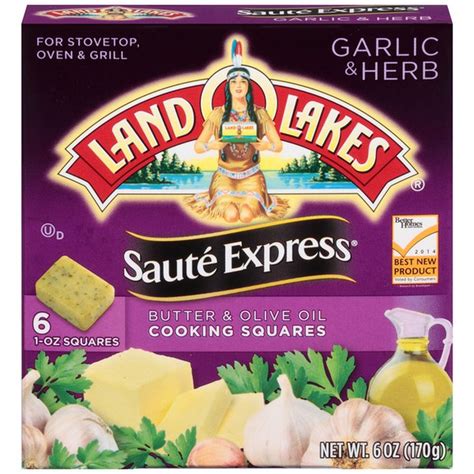 Land O'Lakes Saute Express Garlic & Herb logo