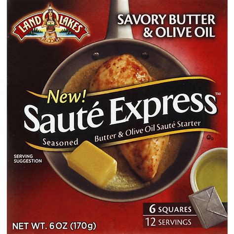 Land O'Lakes Saute Express Savory Butter & Olive Oil logo