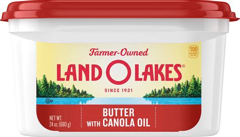 Land O'Lakes Spreadable Butter with Canola Oil logo