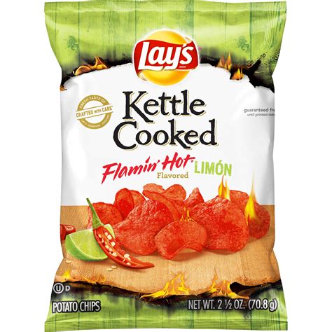 Lay's Kettle Cooked Flamin' Hot logo