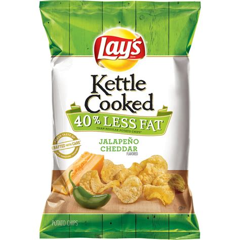 Lay's Kettle Cooked: Jalepeno Cheddar