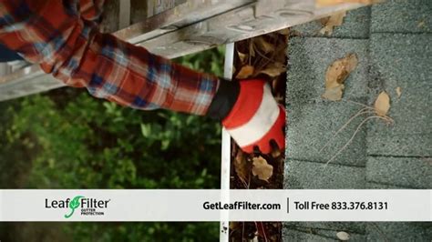 LeafFilter TV Spot, 'Customer Testimonals: Gutter Cleaning Forever: Save 15'
