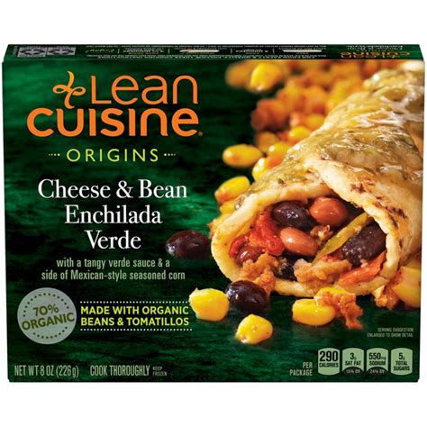 Lean Cuisine Marketplace Cheese & Bean Enchilada Verde commercials