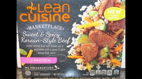 Lean Cuisine Marketplace Sweet & Spicy Korean-Style Beef commercials