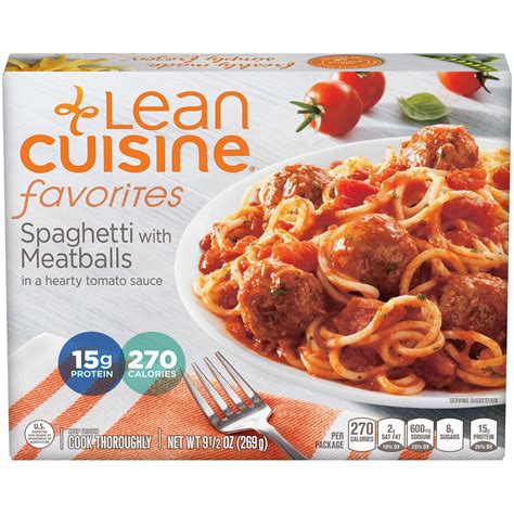 Lean Cuisine Spaghetti With Meatballs