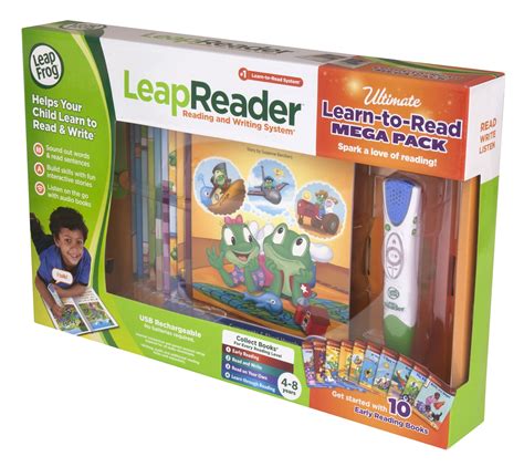 Leap Frog LeapReader Learn to Read 10-Book Mega Pack logo