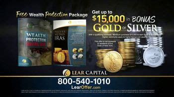 Lear Capital TV Spot, 'Historic Recession: Free Wealth Protection Package'