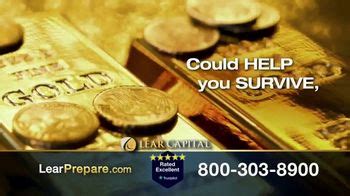 Lear Capital TV Spot, 'Inflation: Free Wealth Protection Survival Guide' created for Lear Capital