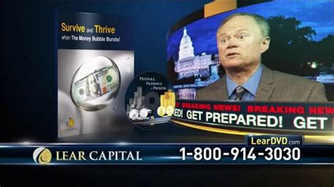 Lear Capital TV commercial - The Alarming Truth