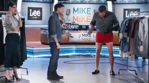Lee Jeans TV Spot, 'Mike and Mike: No Pants' Ft. Mike Greenberg, Mike Golic featuring Whitney Maris Brown
