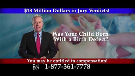 Lee Murphy Law TV Spot, 'Birth Defect'