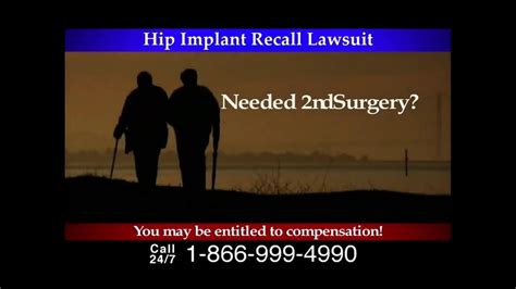 Lee Murphy Law TV Spot, 'Hip Implant Recall'