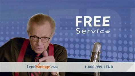 LendVantage TV Commercial Featuring Larry King created for LendVantage