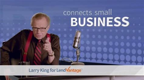 LendVantage TV Spot, 'Capital' Featuring Larry King featuring Larry King
