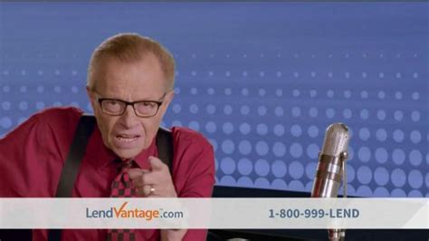 LendVantage TV Spot, 'Connecting You' Featuring Larry King featuring Larry King