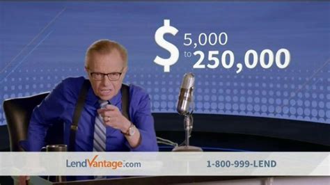 LendVantage TV Spot, 'Small Business Loans' ft. Larry King featuring Larry King