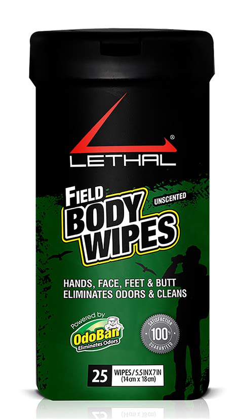 Lethal Products Field Body Wipes