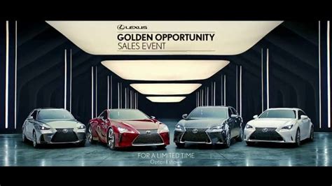 Lexus Golden Opportunity Sales Event TV commercial - Always in Your Element