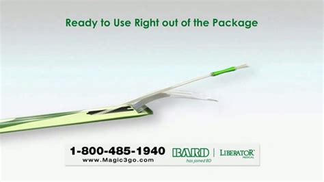 Liberator Medical Supply, Inc. TV commercial - Magic3 Go Silicone Catheter