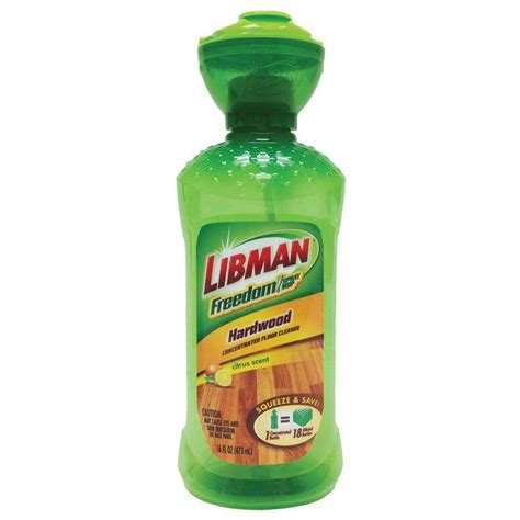 Libman Freedom Concentrated Hardwood Floor Cleaner commercials
