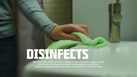 Libman Multi-Surface Disinfecting Cleaner TV commercial - When Germs Are All You See