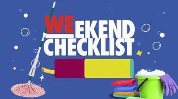 Libman TV commercial - WE TV: Weekend Checklist