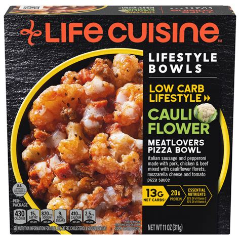 Life Cuisine Meatless Lifestyle Cauliflower Bites logo