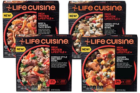 Life Cuisine High Protein Lifestyle Chicken Enchilada Bowl commercials