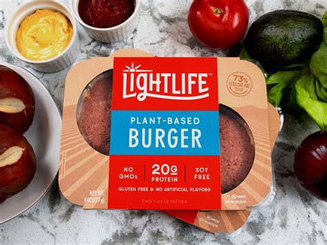 Lightlife Plant-Based Burger