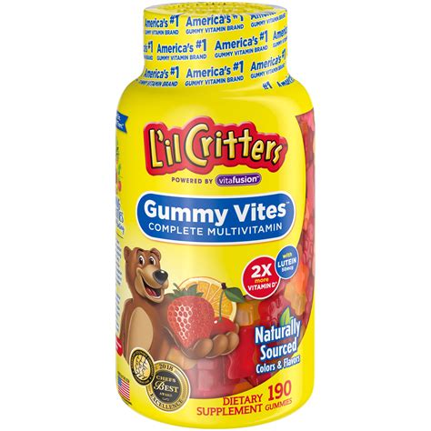 Lil Critters Gummy Vitamins Gummy Vites