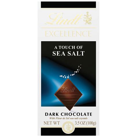 Lindt Excellence A Touch of Sea Salt Dark Chocolate Bar logo