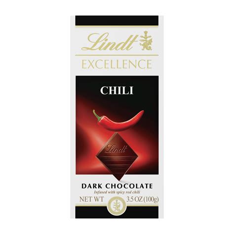 Lindt Excellence Chili Dark Chocolate Bar logo