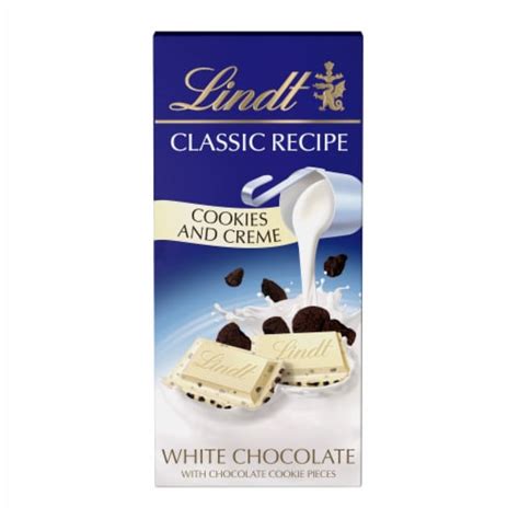 Lindt White Chocolate Classic Recipe Bar commercials