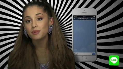 Line App TV Spot, 'Be the First' Featuring Ariana Grande