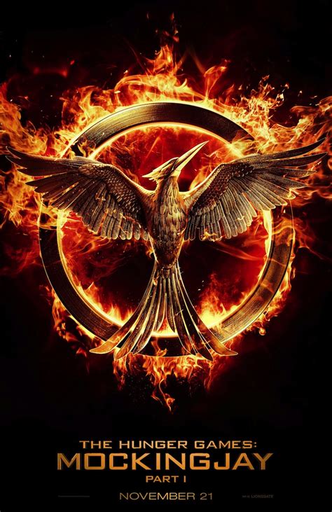 Lionsgate Films The Hunger Games: Mockingjay Part 1 logo