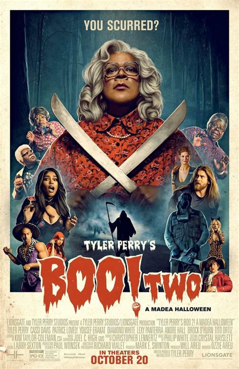Lionsgate Films Tyler Perry's Boo 2! A Madea Halloween logo