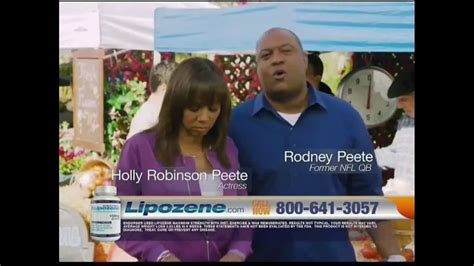 Lipozene TV commercial - Losing a Lot Feat. Holly Robinson Peete, Rodney Peete