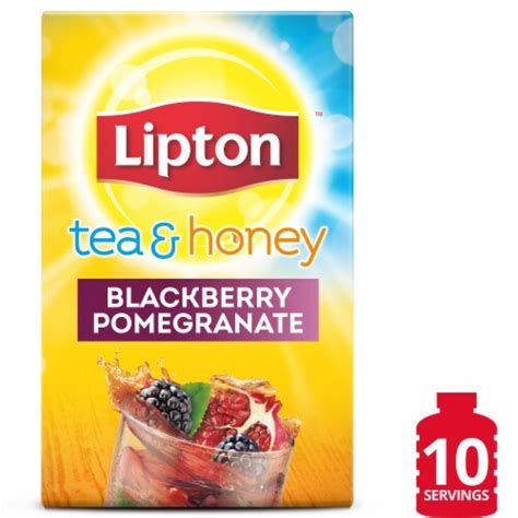 Lipton Blackberry Pomegranate Tea & Honey Packets logo