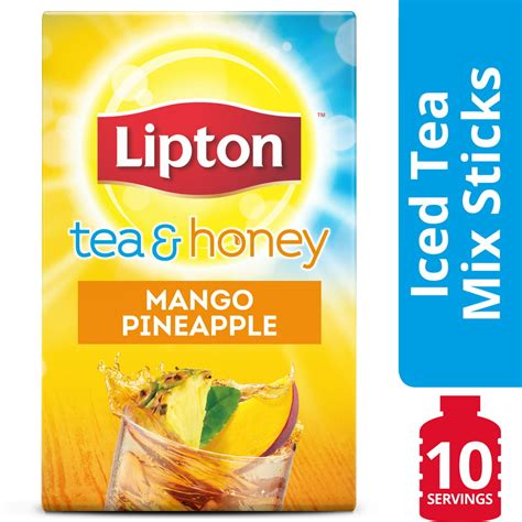 Lipton Mango Pineapple Tea & Honey Packets logo