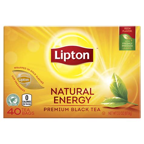 Lipton Natural Energy Premium Black Tea commercials