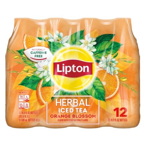 Lipton Orange Blossom Herbal Iced Tea logo