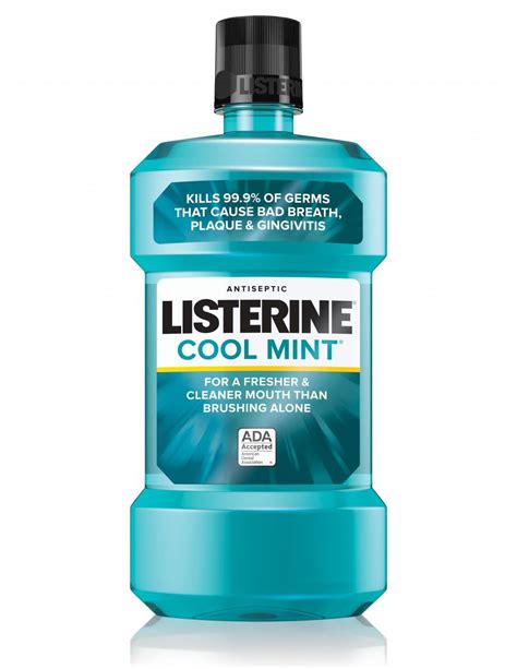 Listerine Cool Mint Mouthwash logo