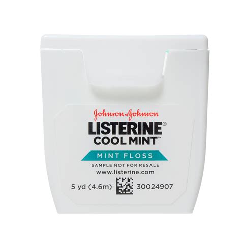 Listerine Mint Floss Cool Mint logo