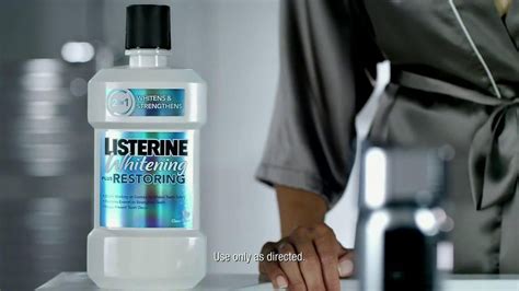 Listerine TV Commercial For Whitening Plus Restoring