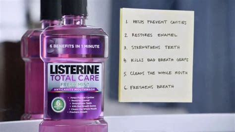 Listerine Total Care TV Spot, 'Mensajes'