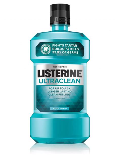 Listerine Ultraclean Cool Mint logo